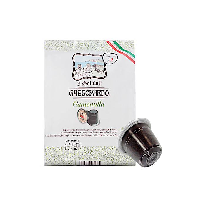 Camomilla in Capsule Gattopardo Compatibili Nespresso