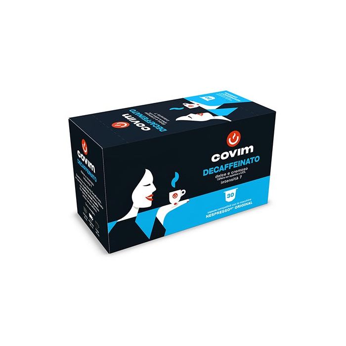 Capsule Caffè Covim Compatibili Nespresso, miscela Decaffeinato