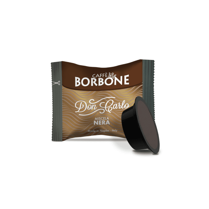 Capsule Caffè Borbone compatibili A Modo Mio, Don Carlo miscela Nera