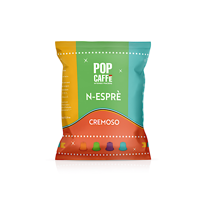 Capsule Pop Caffè Compatibili Nespresso, Naos Cremoso
