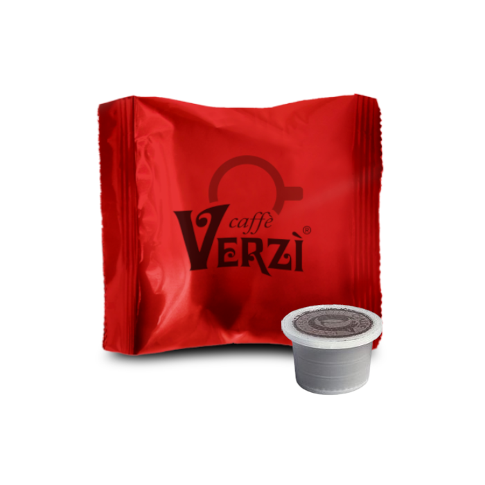 Capsule Verzì Caffè Compatibili Cuorespresso e Domo Caffè, aroma Intenso