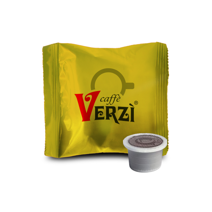 Capsule Verzì Caffè Compatibili Cuorespresso e Domo Caffè, aroma Ricco