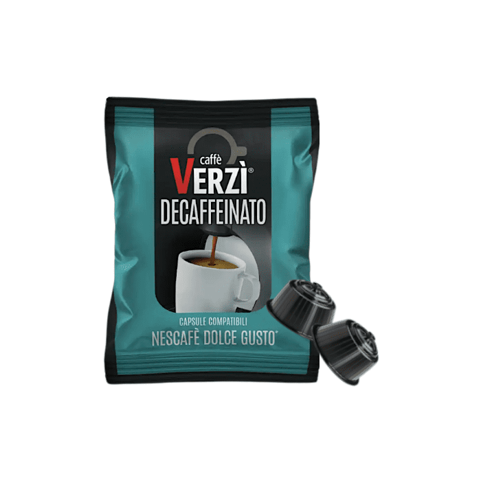 Capsule Verzì Caffè Compatibili con Dolce Gusto, decaffeinato