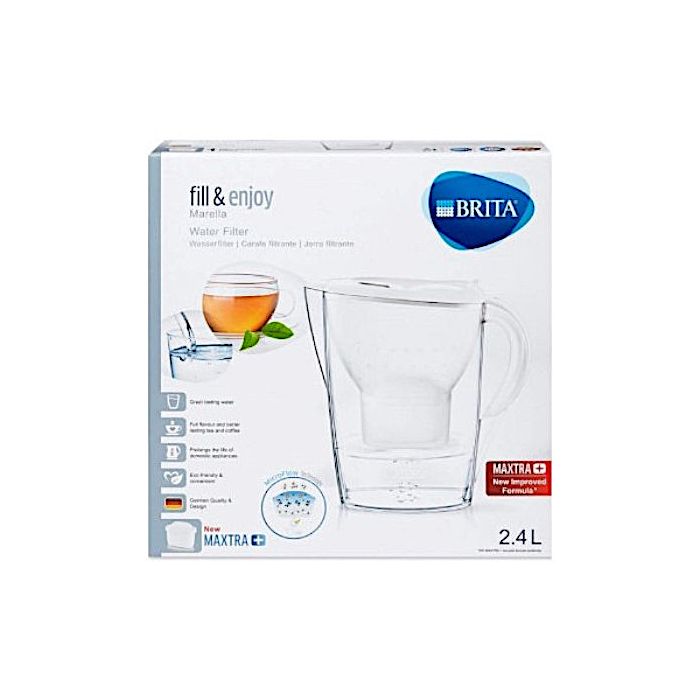 Caraffa Brita Marella, ideale per il filtraggio dell'acqua potabile