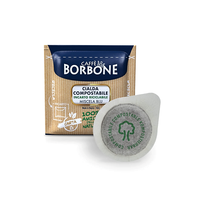 Caffe Borbone miscela Blu in Cialde ESE44