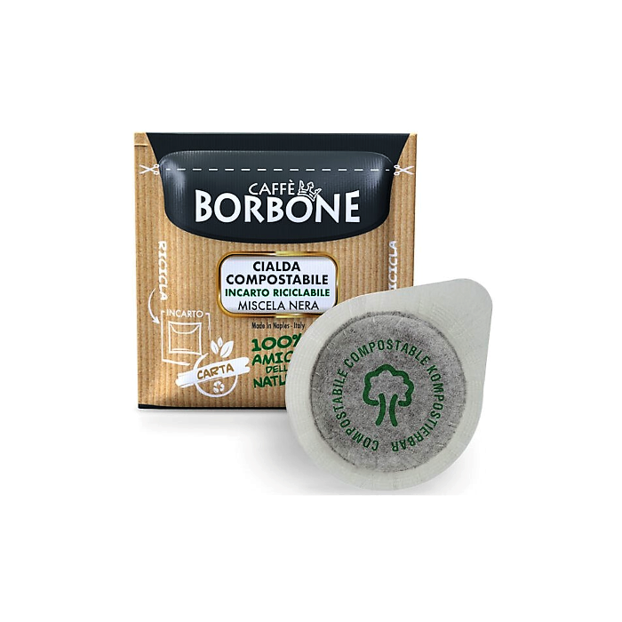 Cialde Caffè Borbone Miscela Nera, Formato 38MM