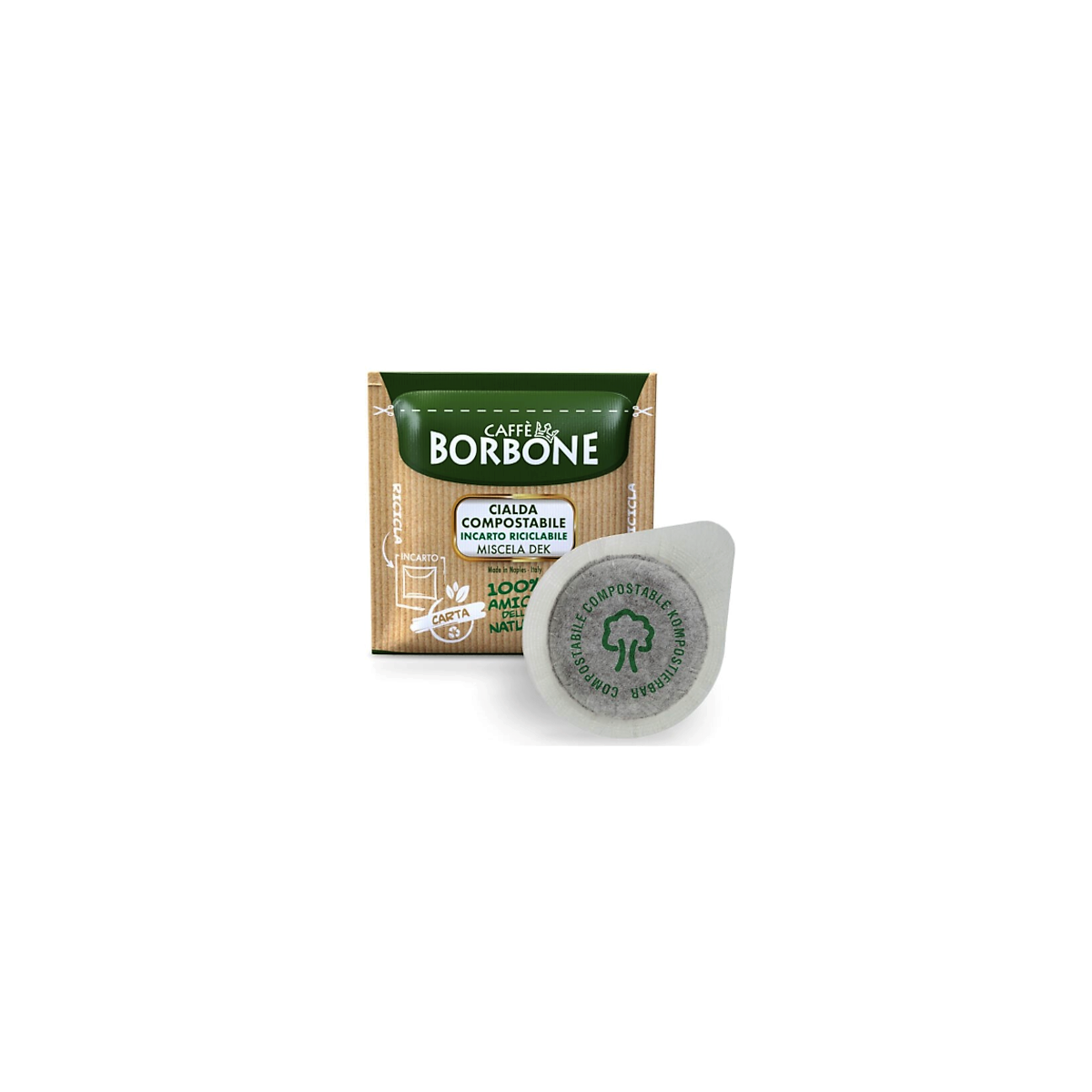 Caffe Borbone Decaffeinato in Cialde ESE44