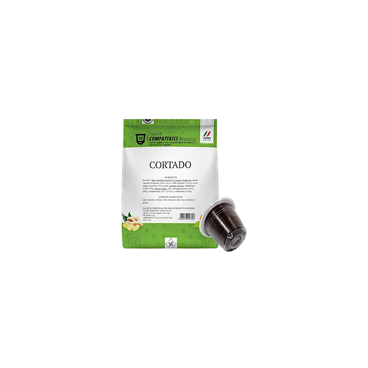Caffè Cortado in Capsule Gattopardo Compatibili Nespresso