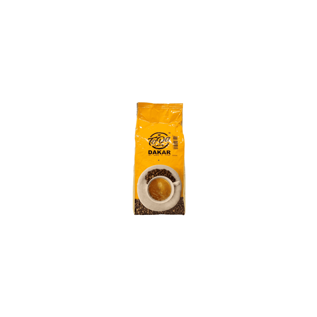 Caffè in Grani Toda Caffè, miscela dakar confezione da 1 Kg