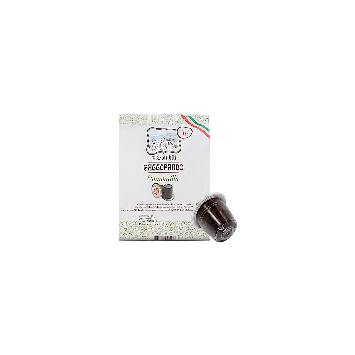 Camomilla in Capsule Gattopardo Compatibili Nespresso
