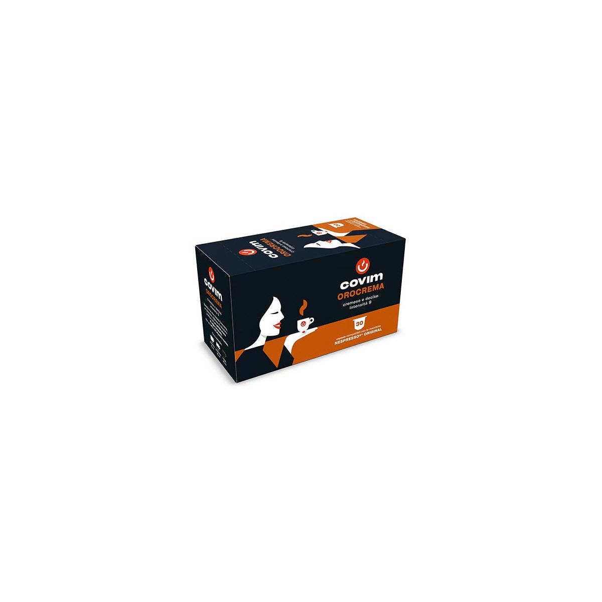 Capsule Caffè Covim Compatibili Nespresso, miscela Oro Crema