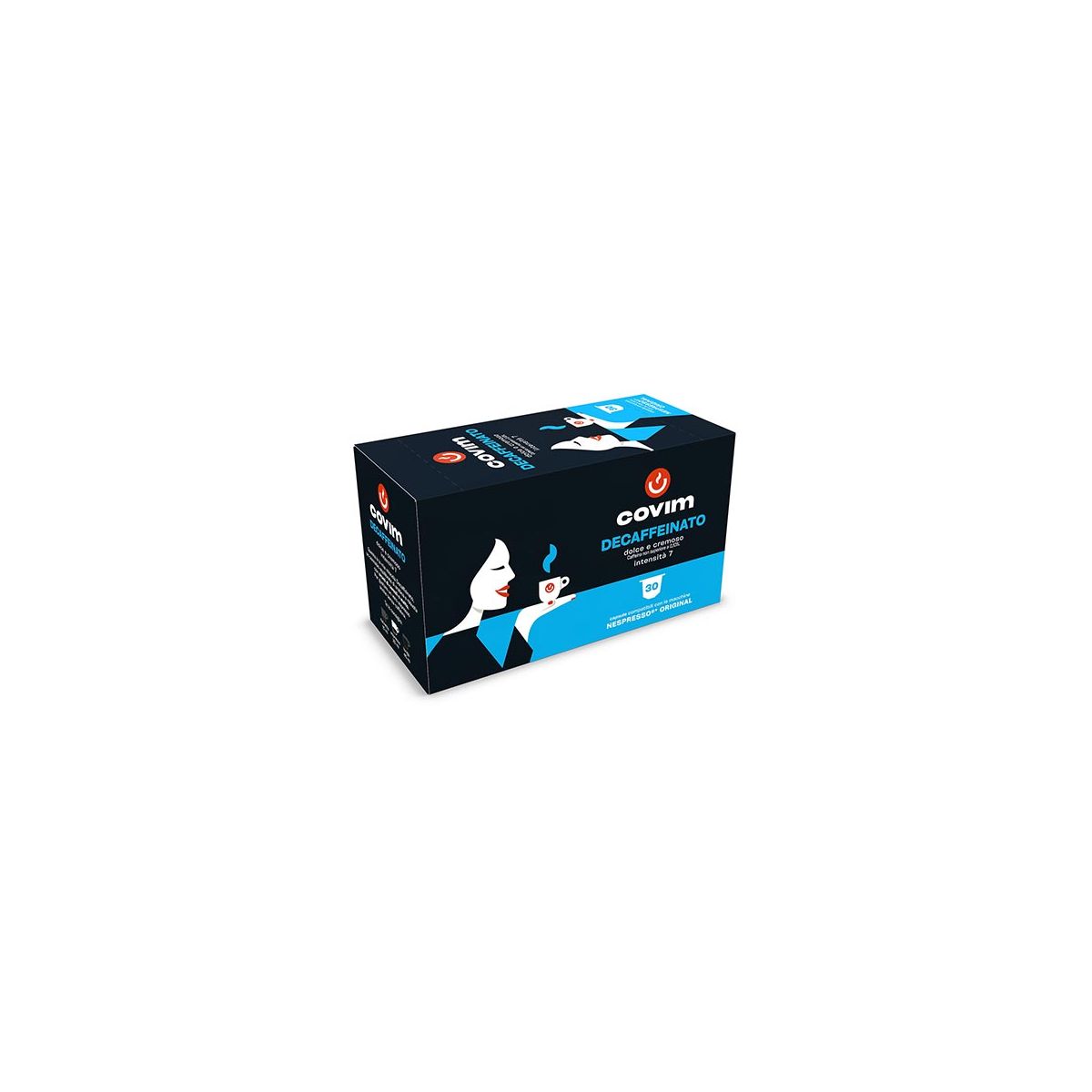 Capsule Caffè Covim Compatibili Nespresso, miscela Decaffeinato