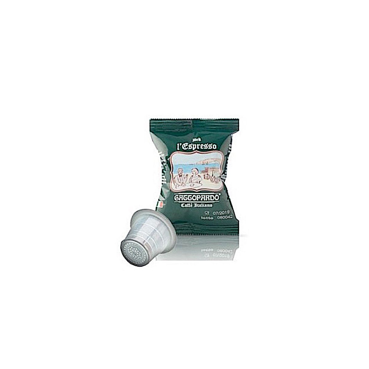 Capsule caffè Gattopardo compatibili Nespresso, Decaffeinato