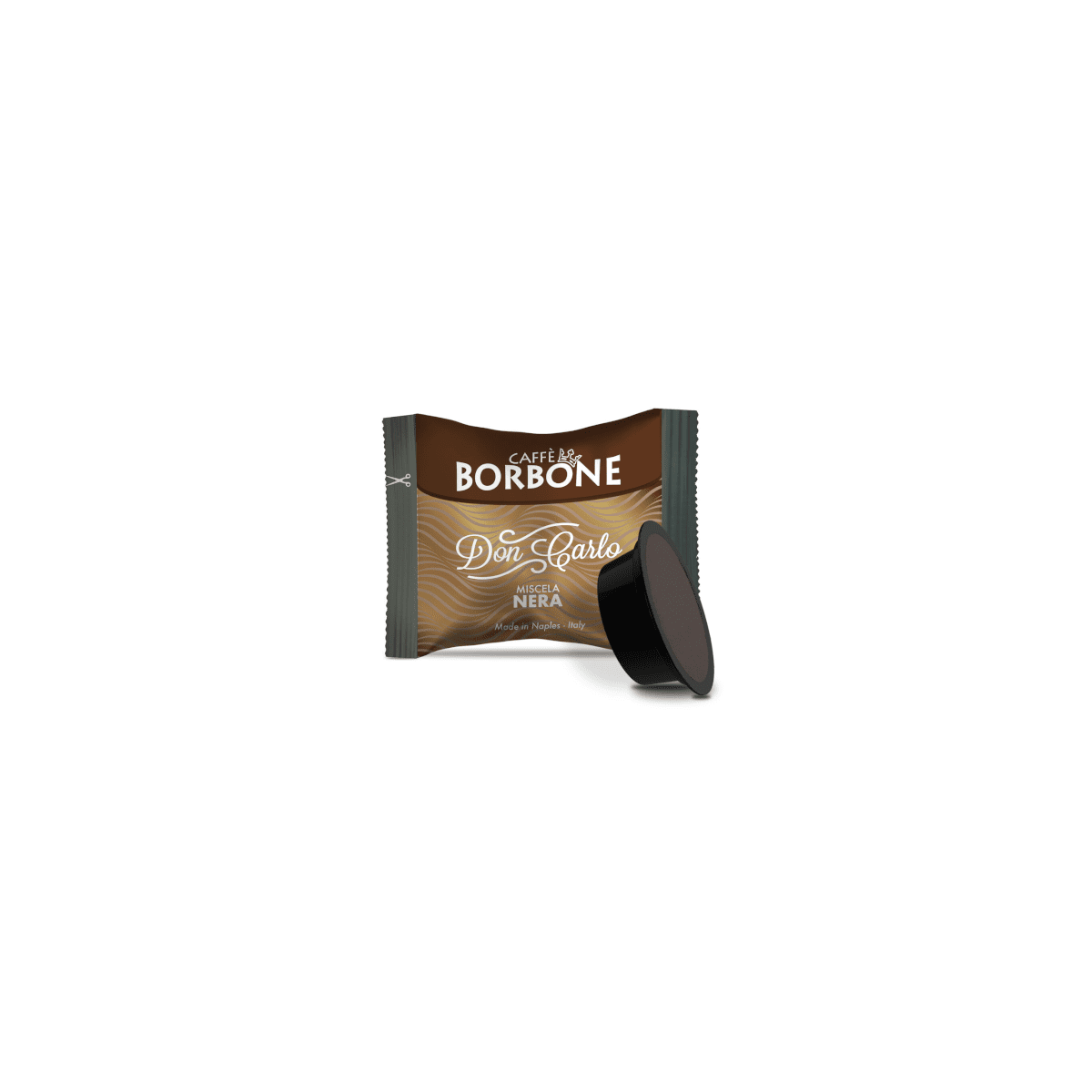 Capsule Caffè Borbone compatibili A Modo Mio, Don Carlo miscela Nera