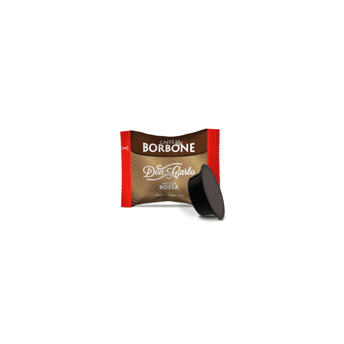 Capsule Caffè Borbone compatibili A Modo Mio, Don Carlo miscela Rossa