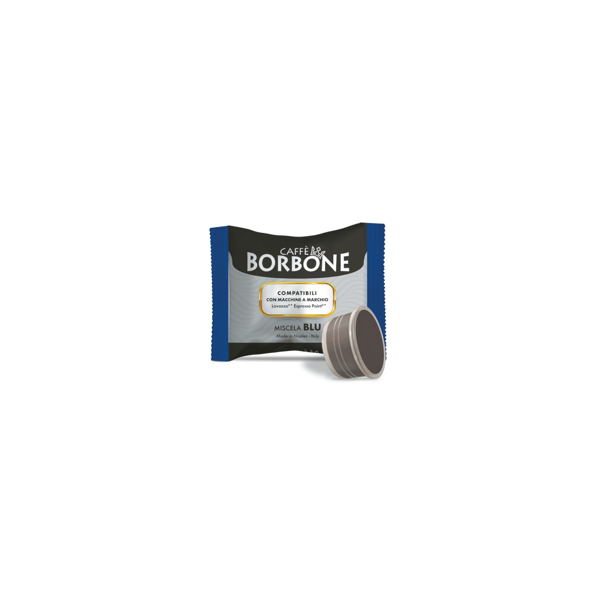 Capsule Caffè Borbone Compatibili Lavazza Espresso Point, Miscela Blu