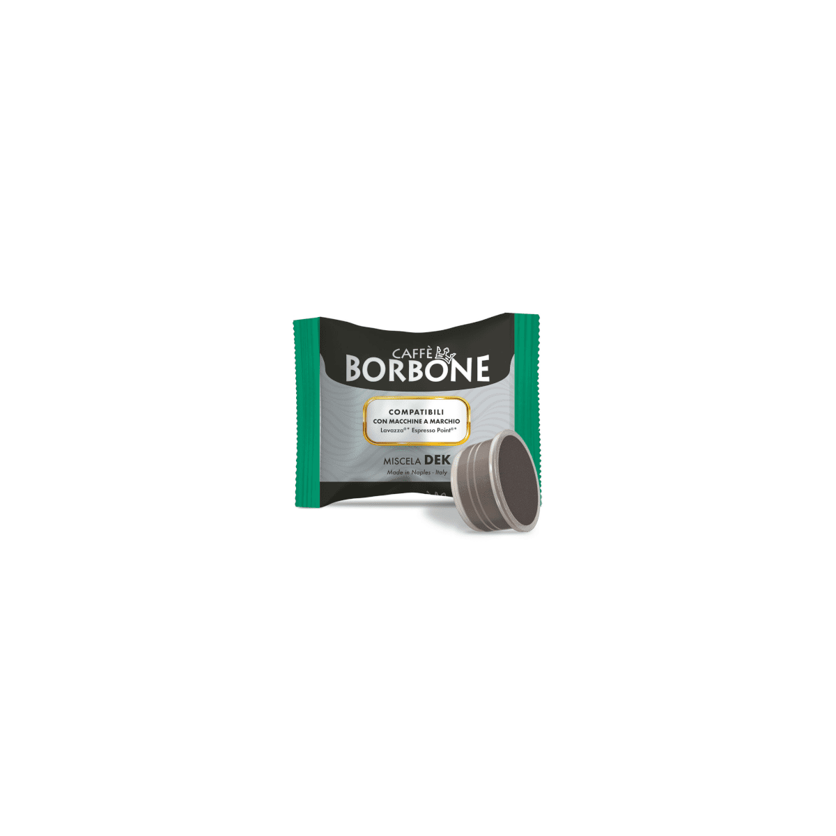 Capsule Caffè Borbone Compatibili Lavazza Espresso Point, Miscela Dek