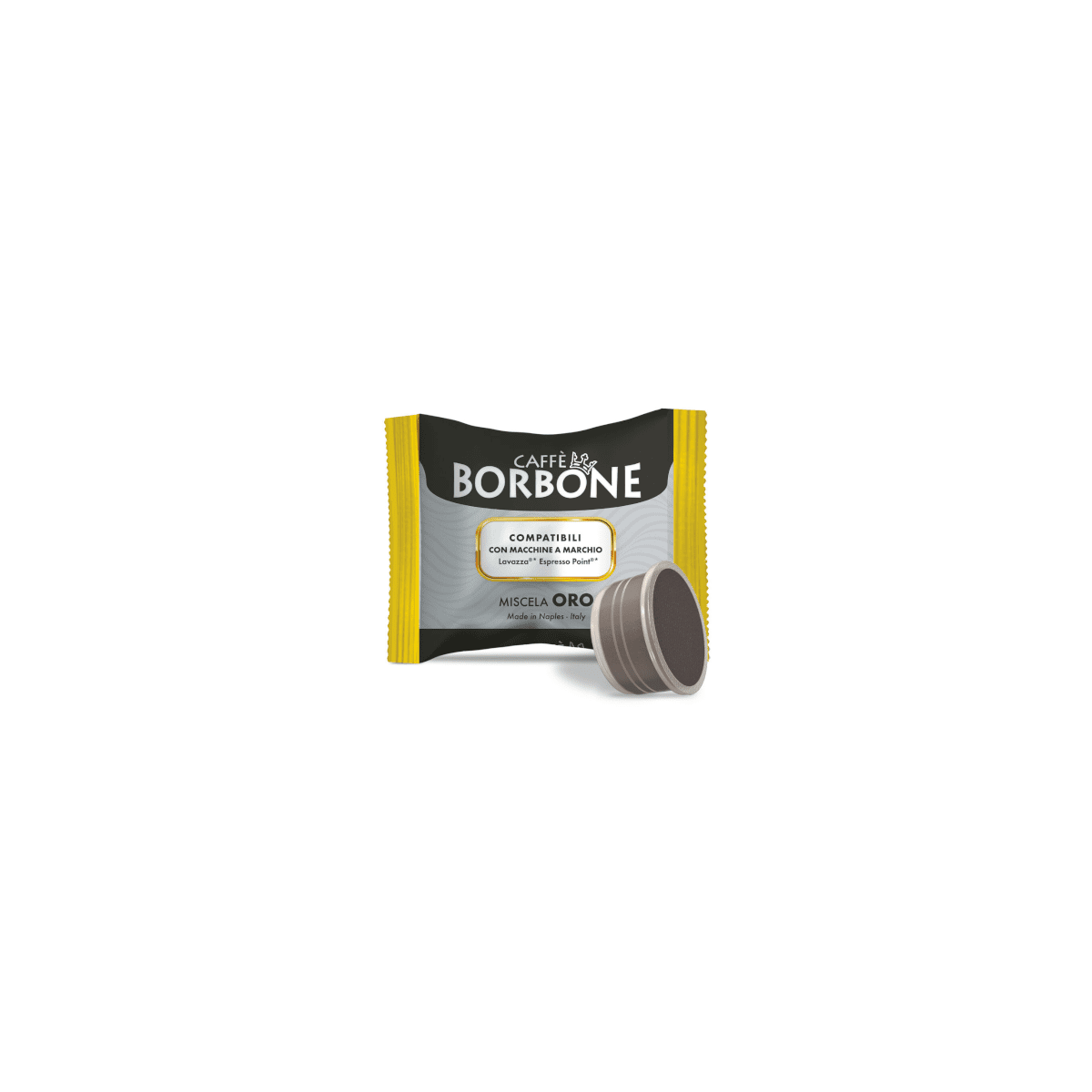 Capsule Caffè Borbone Compatibili Lavazza Espresso Point, Miscela Oro