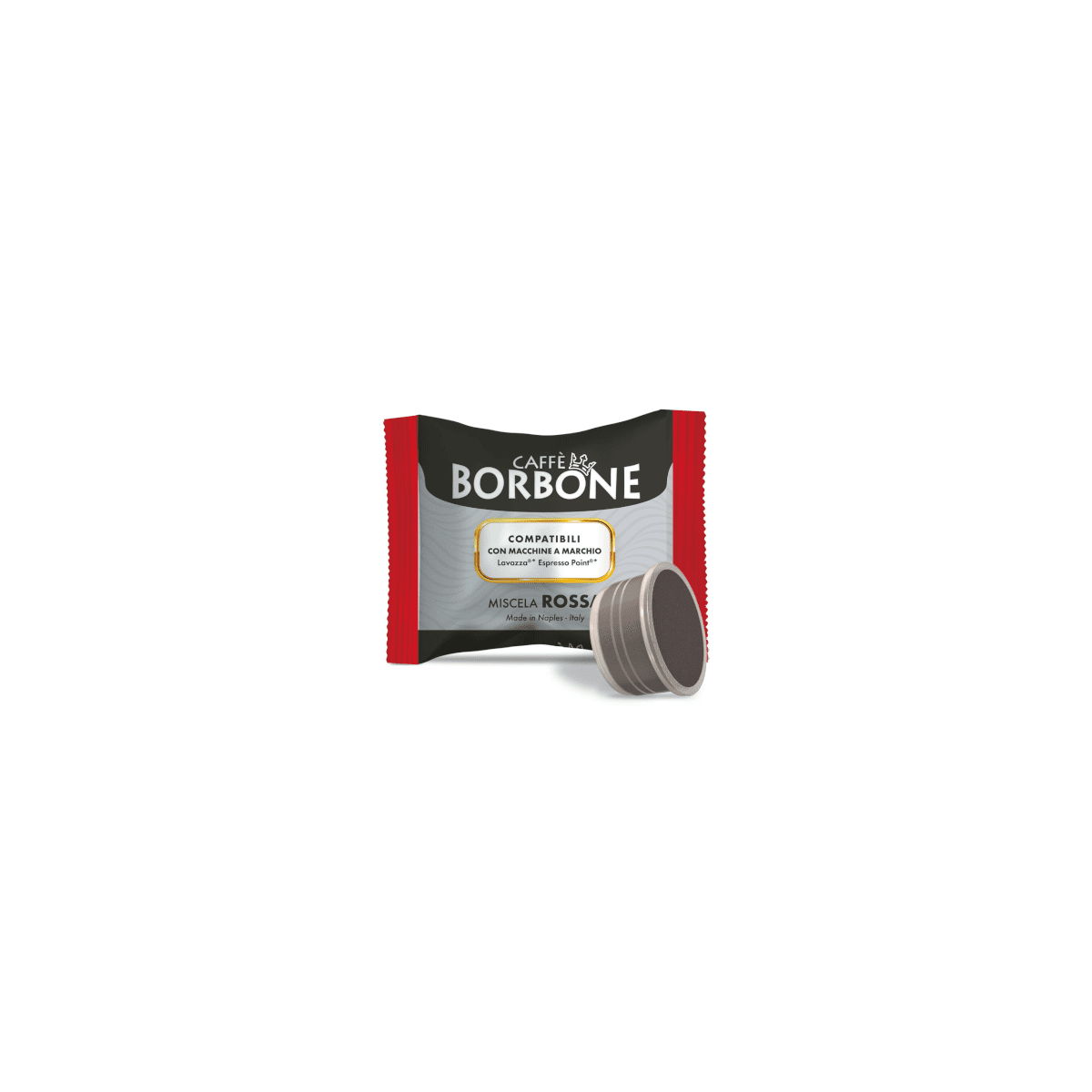 Capsule Caffè Borbone Compatibili Lavazza Espresso Point, Miscela Rossa