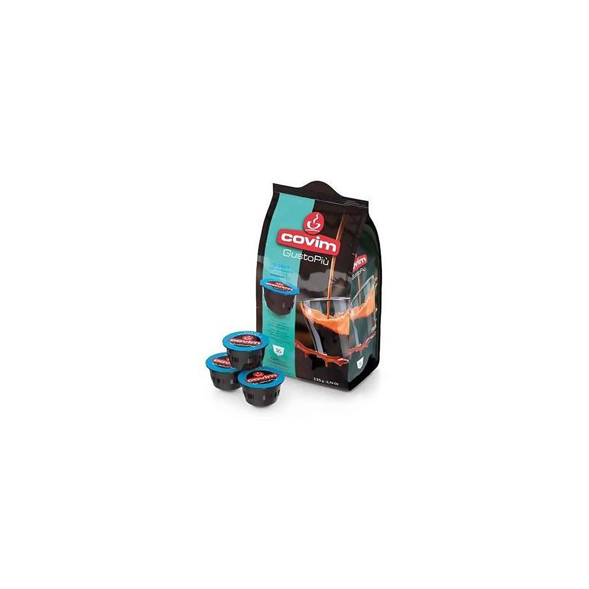 Capsule Caffè Covim Compatibili con Nescafè Dolce Gusto, miscela Suave Decaffeinato
