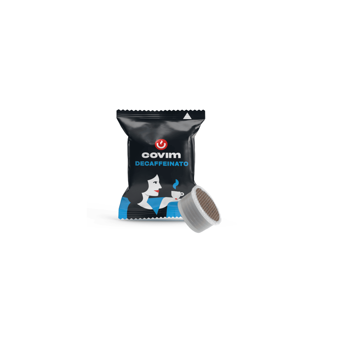 Capsule Caffè Covim Compatibili Lavazza Espresso Point, miscela Decaffeinato