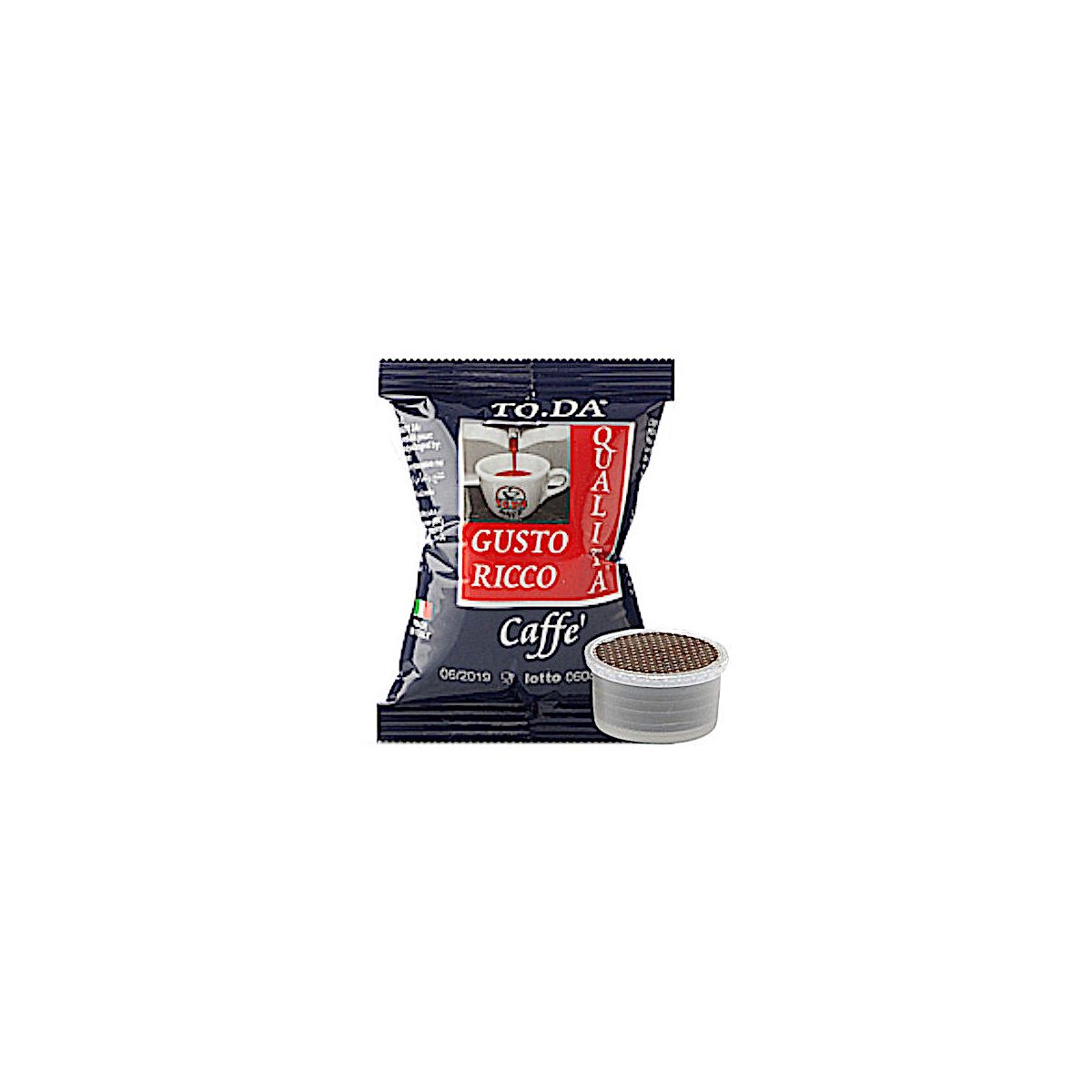 Capsule Gattopardo Compatibili con Lavazza Espresso Point, miscela Gusto Ricco