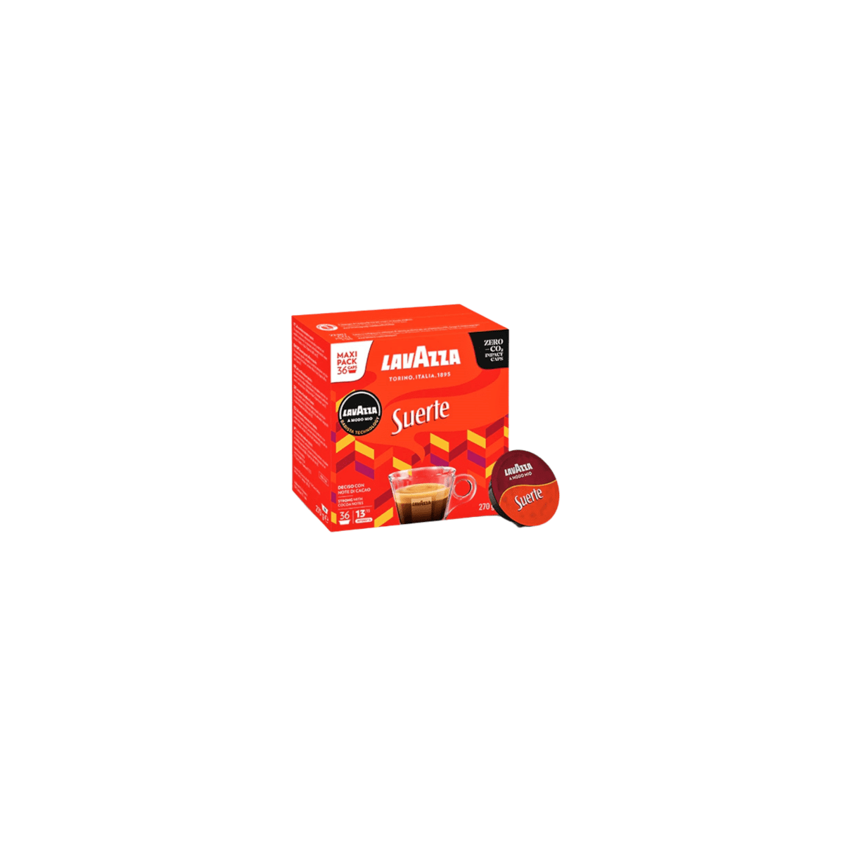 Capsule Caffè Lavazza A Modo Mio, Miscela Suerte