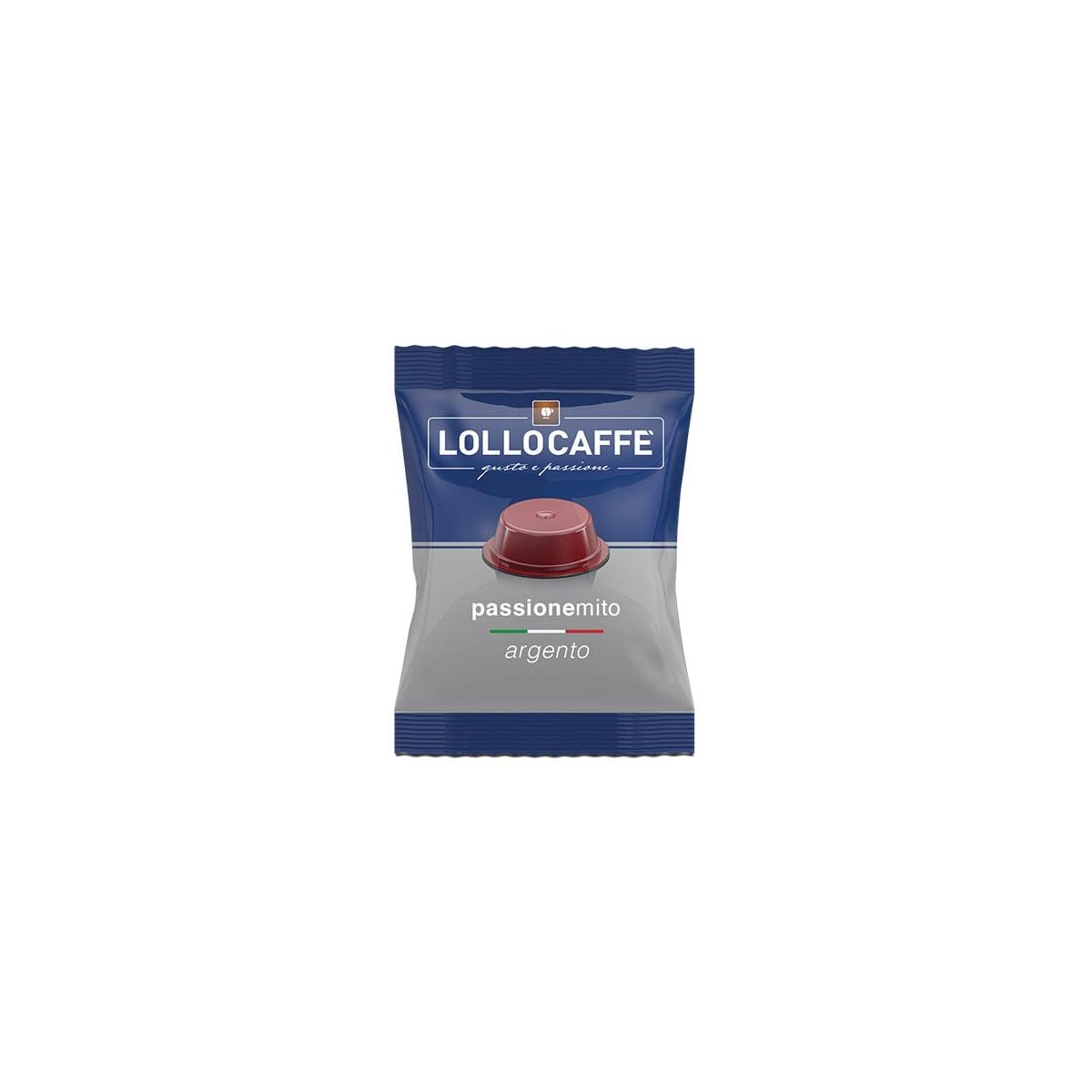 Capsule Lollo Caffè Compatibili con A Modo Mio, miscela Argento