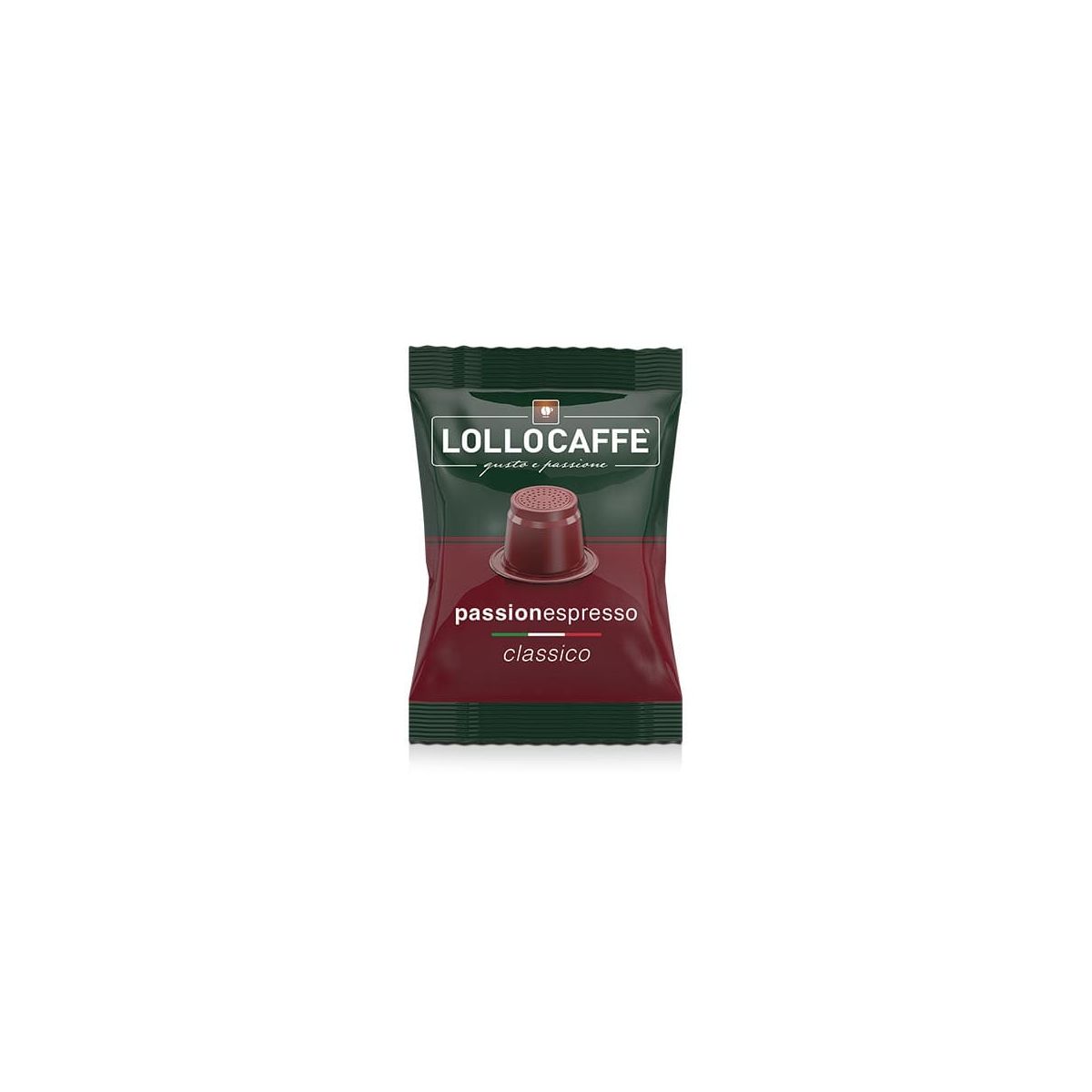 Capsule Lollo Caffè Compatibili con Nespresso, miscela Classica