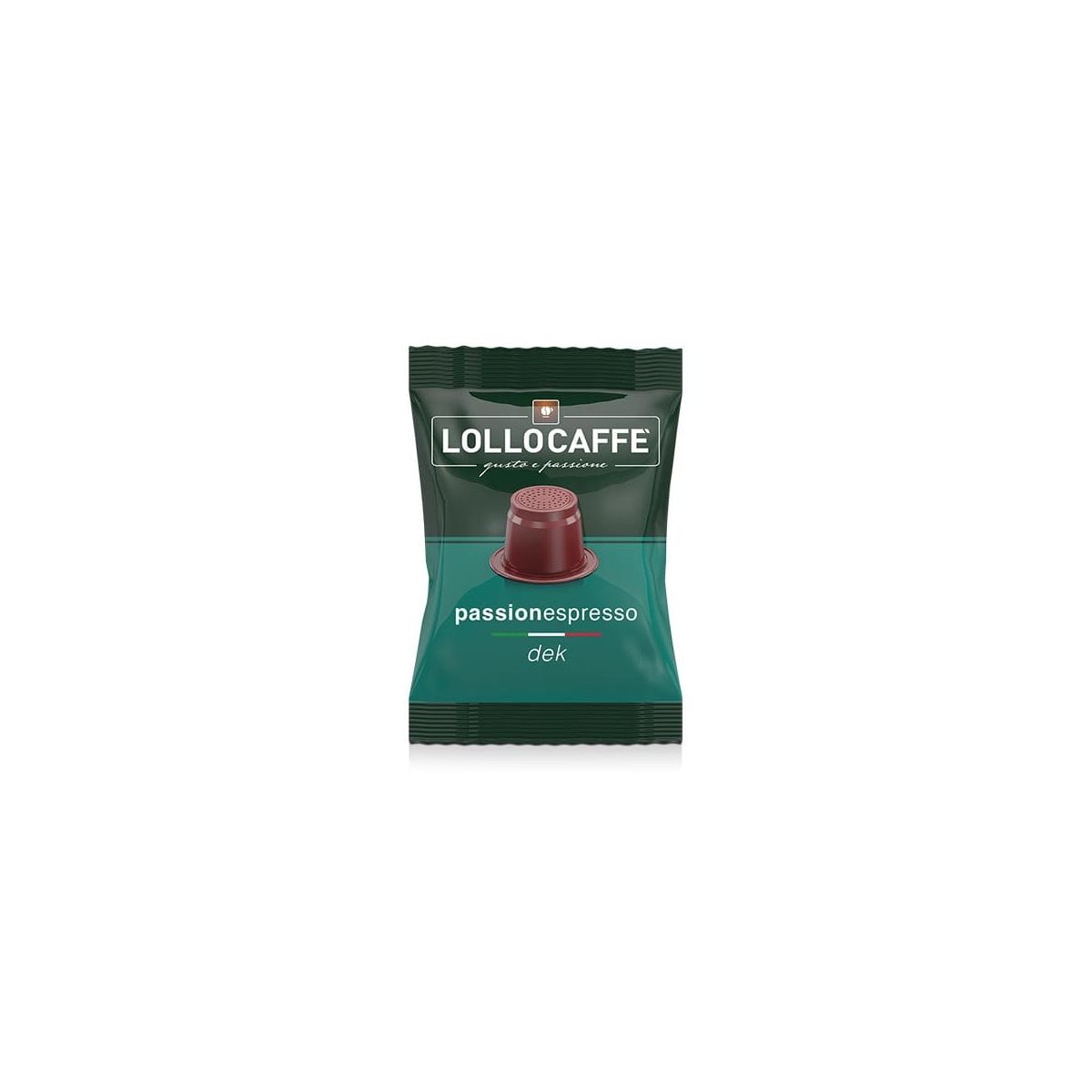 Capsule Lollo Caffè Compatibili con Nespresso, miscela Decaffeinata