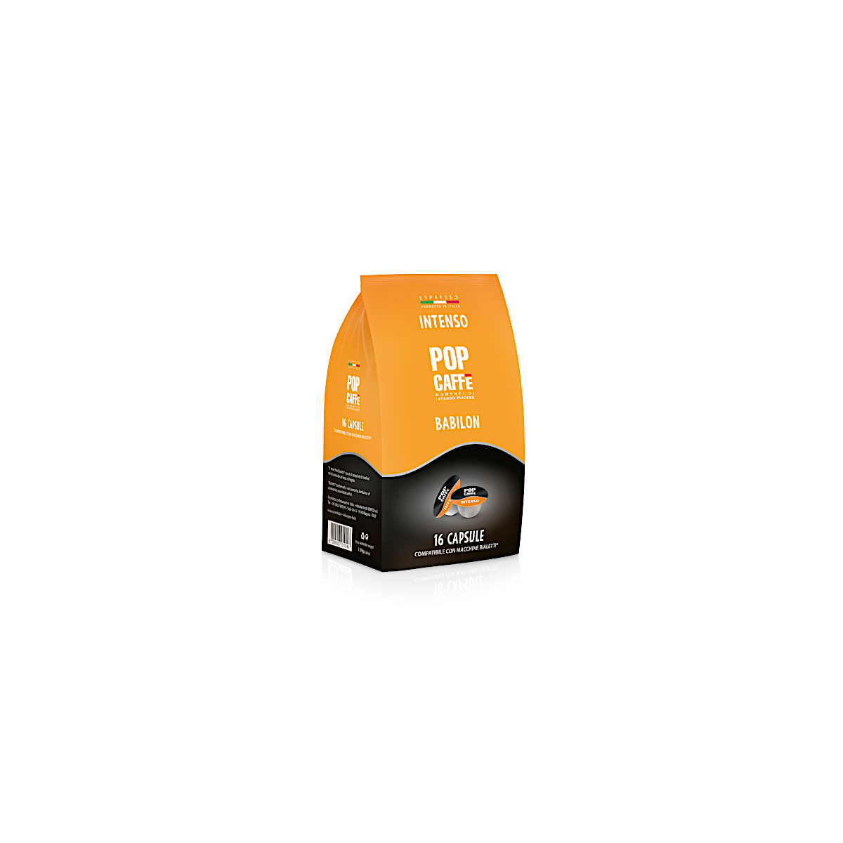 Capsule Pop Caffè Compatibili con Bialetti, Babilon Intenso