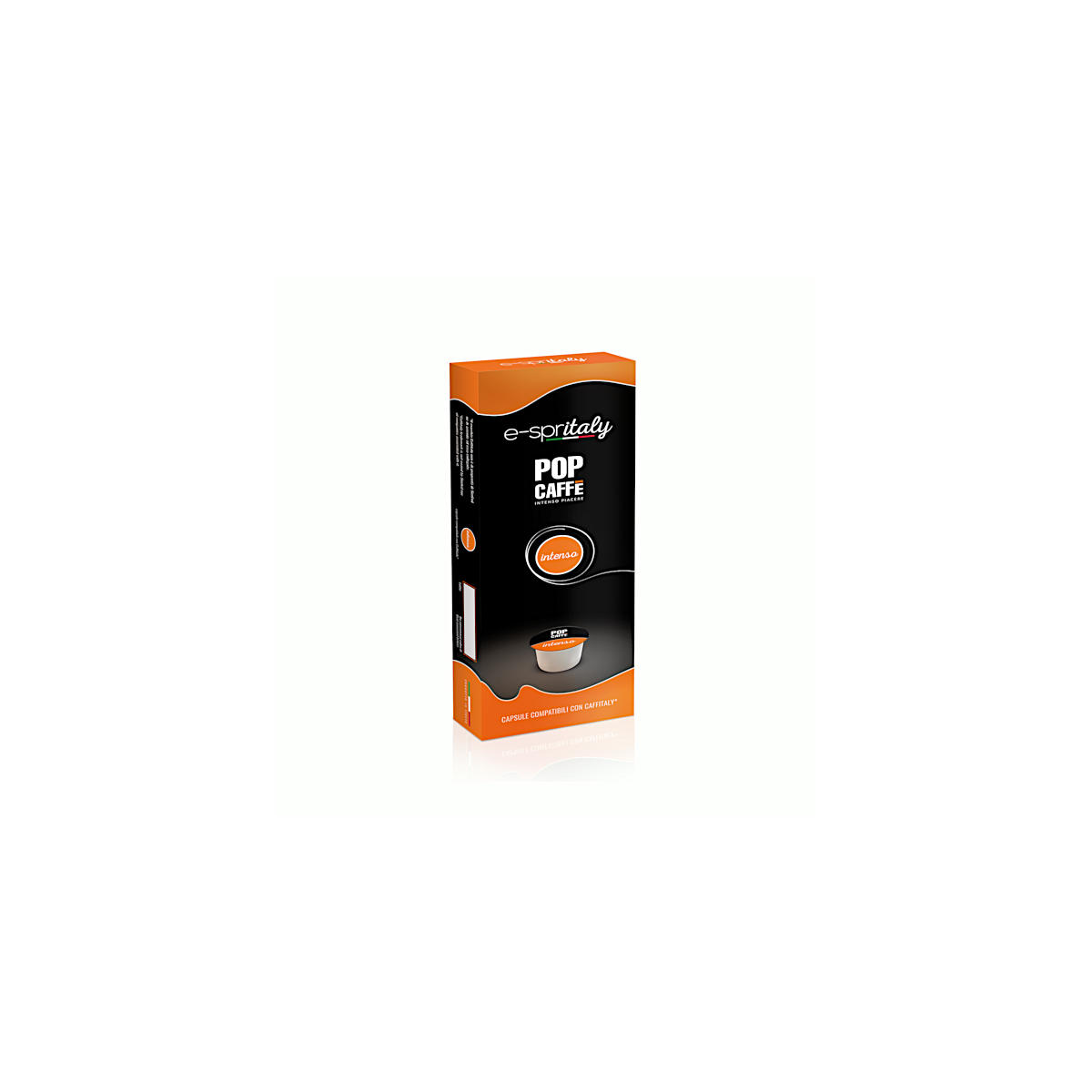 Capsule Pop Caffè Compatibili con Caffitaly, E-spritaly Intenso