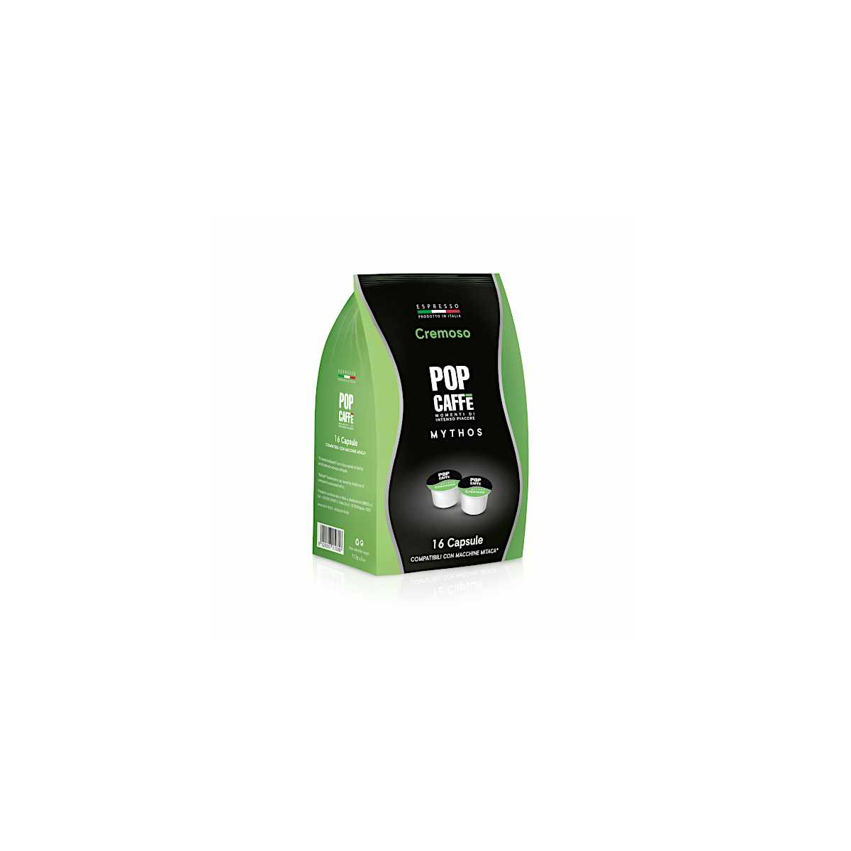 Capsule Pop Caffè Compatibili con Mitaca, Mythos Cremoso