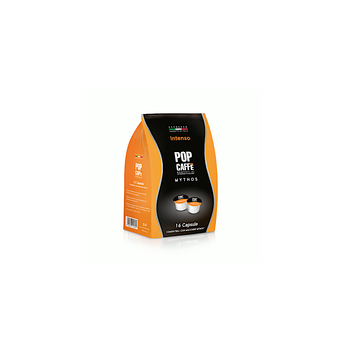 Capsule Pop Caffè Compatibili con Mitaca, Mythos Intenso