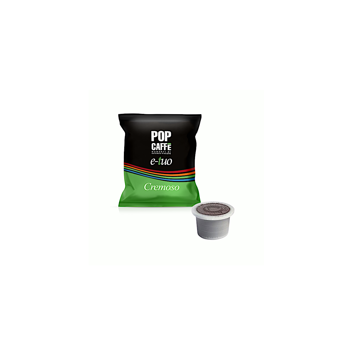 Capsule Pop Caffè Compatibili con Fior Fiore Coop, E-Tuo Cremoso