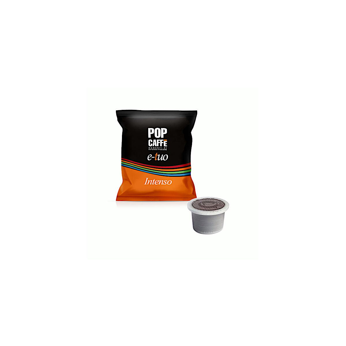 Capsule Pop Caffè Compatibili con Fior Fiore Coop, E-Tuo Intenso