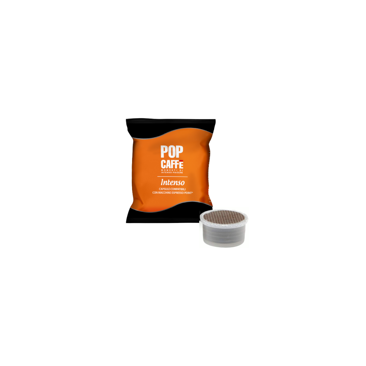 Capsule Pop Caffè Compatibili Lavazza Espresso Point, miscela Intenso