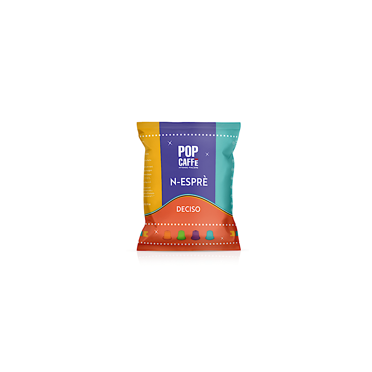 Capsule Pop Caffè Compatibili Nespresso, Naos Deciso