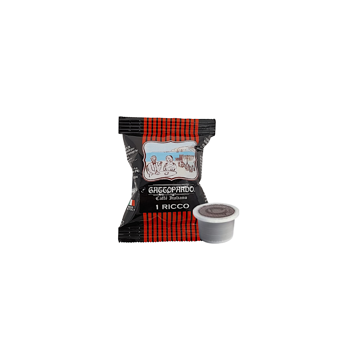 Capsule Toda Caffè Compatibili con Uno System, miscela Gusto Ricco