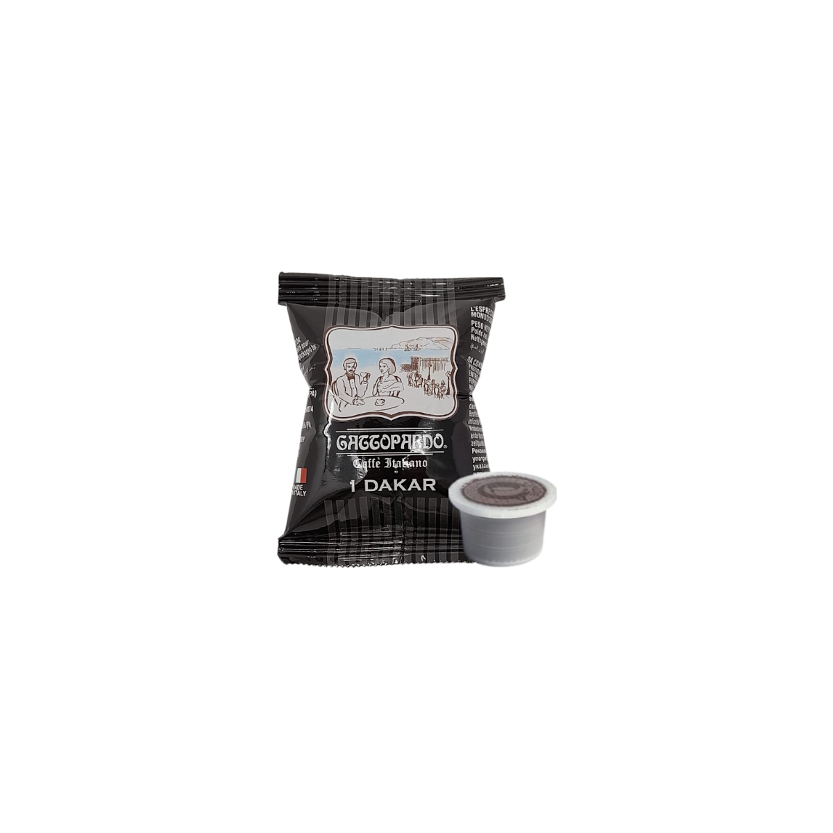 Capsule Toda Caffè Compatibili con Uno System, miscela Dakar