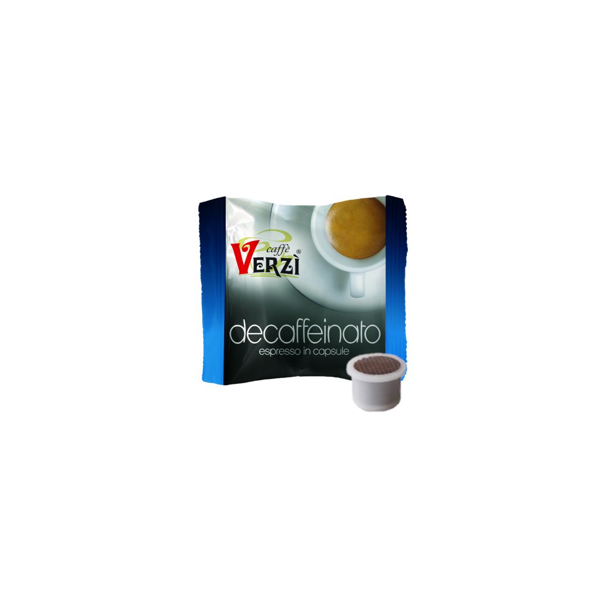 Capsule Verzì Caffè Compatibili Cuorespresso e Domo Caffè, Decaffeinato