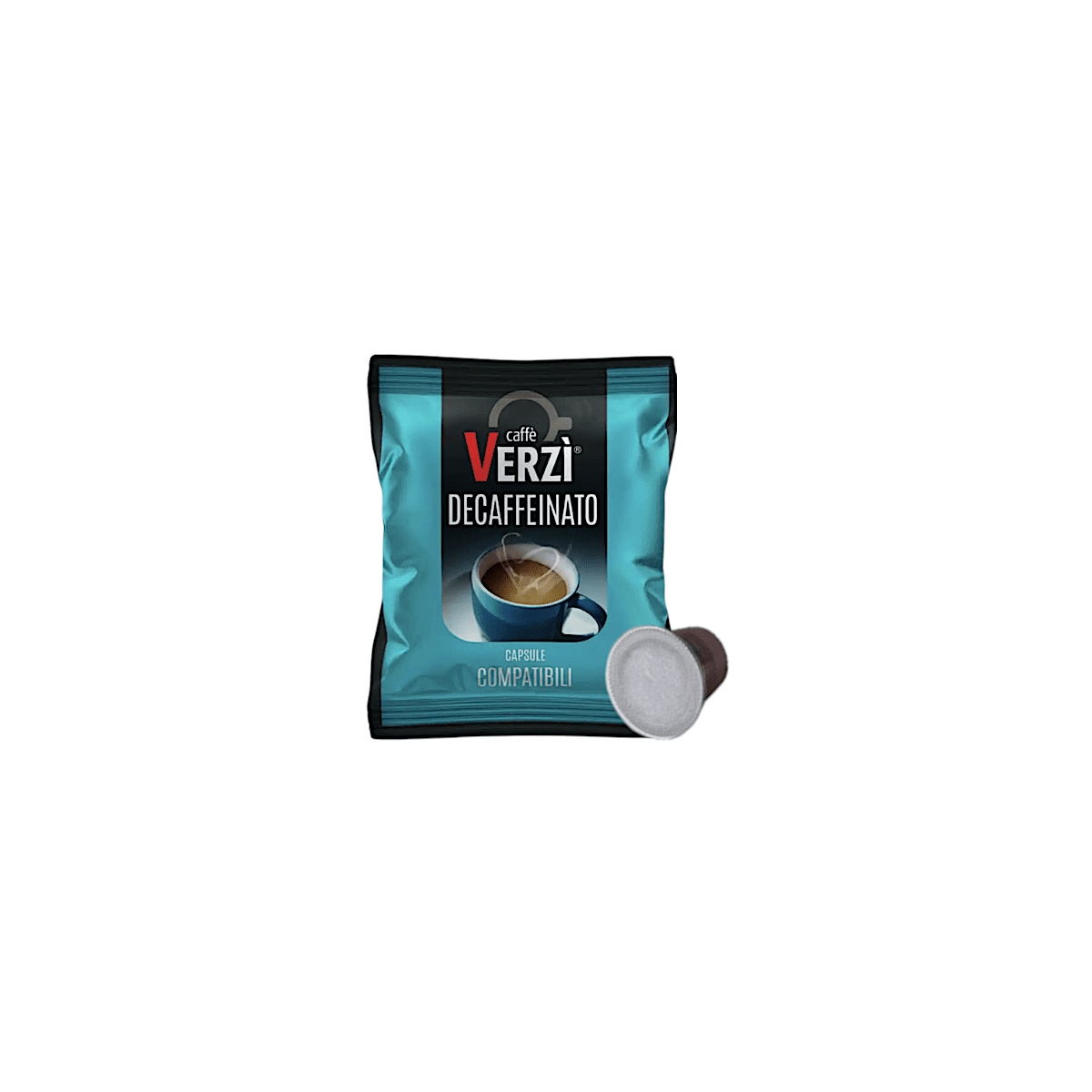 Capsule Verzì Caffè Compatibili con Nespresso, Decaffeinato