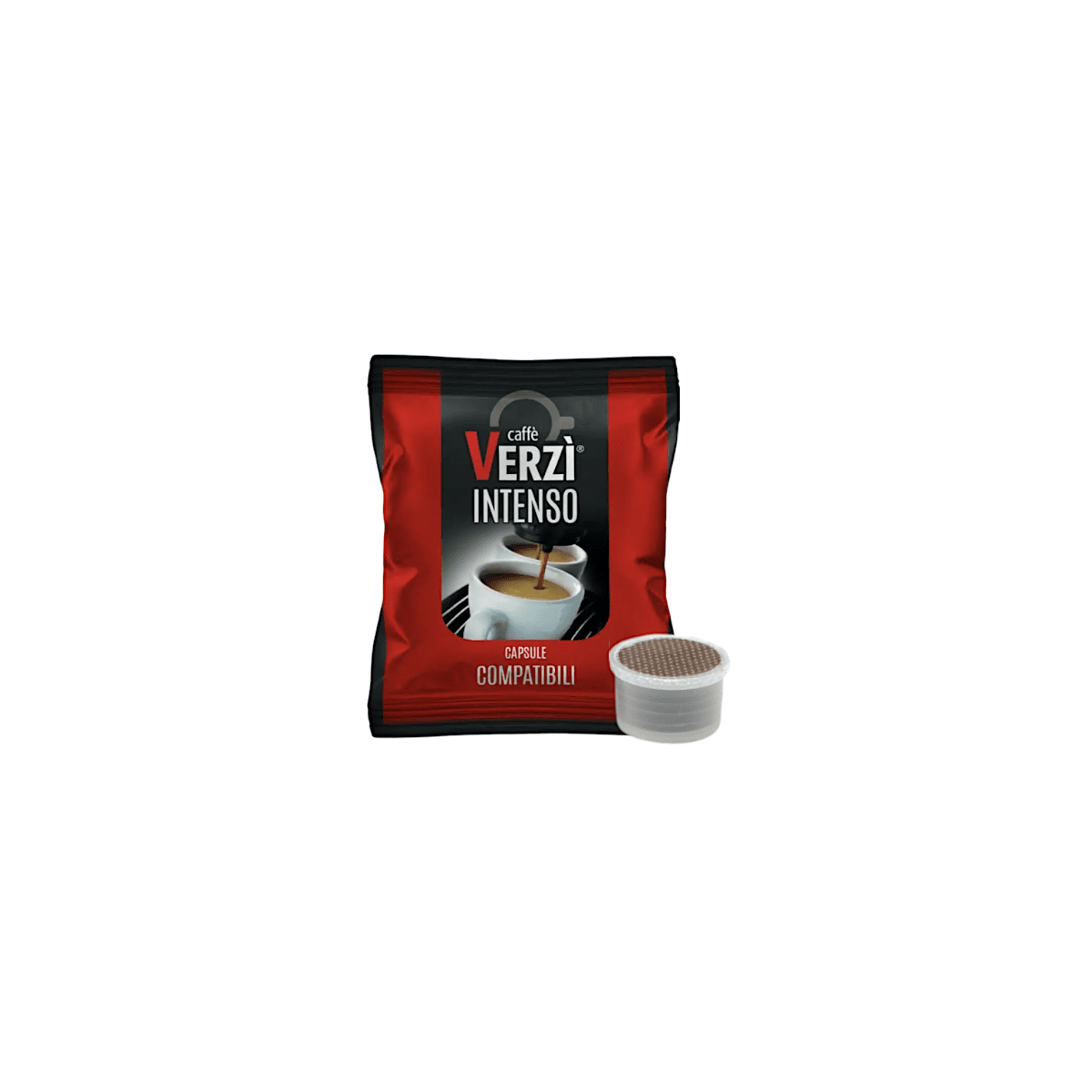 Capsule Verzì Caffè Compatibili con Lavazza Espresso Point, aroma Intenso