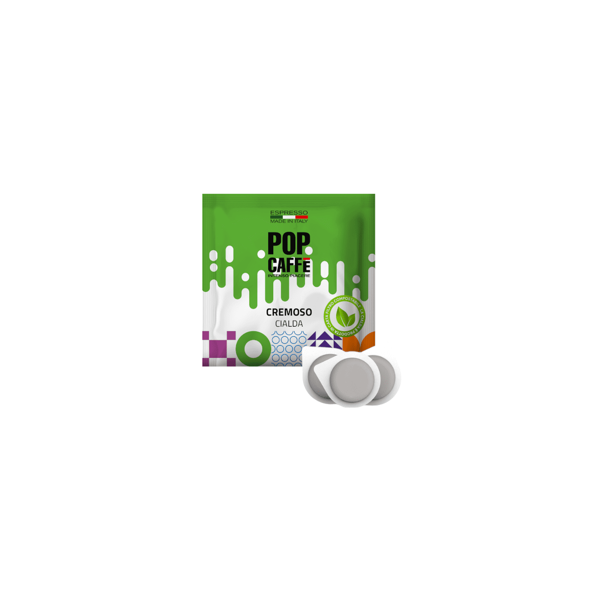 Cialda ESE 44mm Pop Caffè Miscela Cremoso