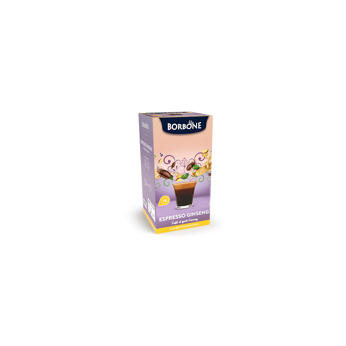 Cialde Ginseng Borbone in formato ESE44