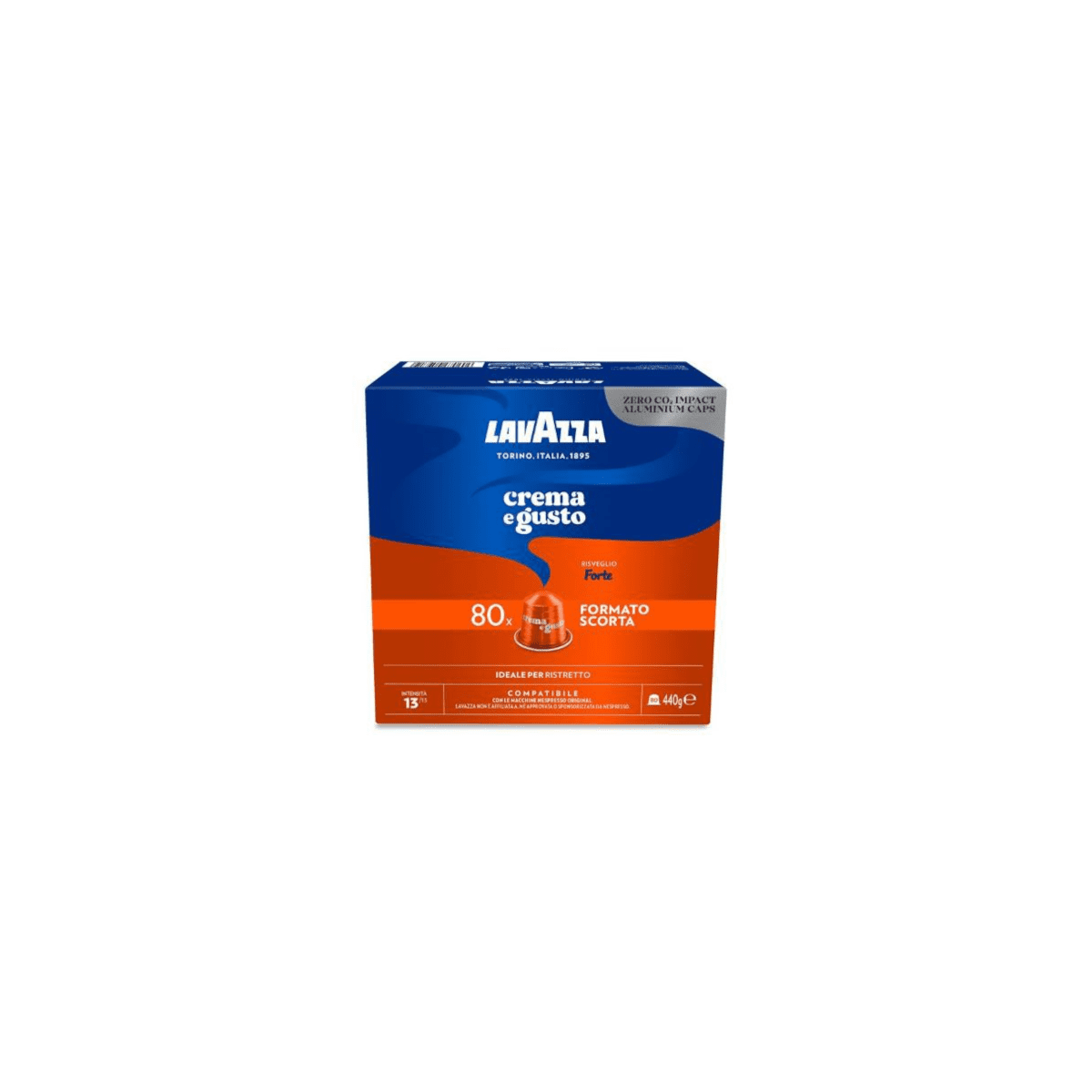 Capsule Lavazza Compatibili Nespresso Original, Crema e Gusto Forte