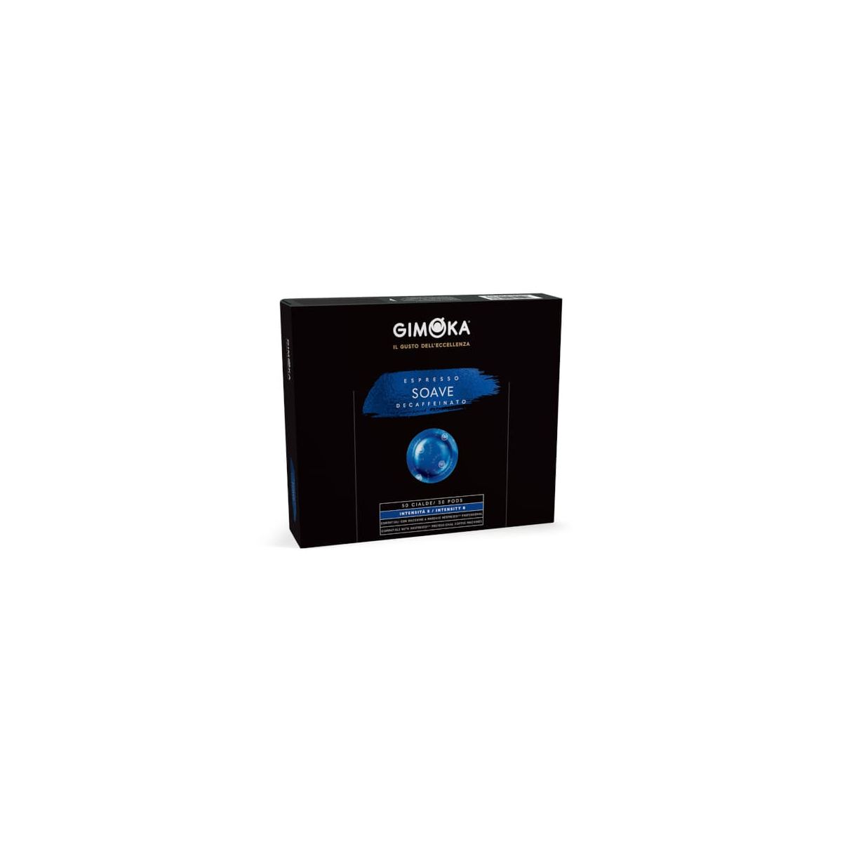 Cialde in Alluminio Gimoka compatibili Nespresso Professional, Espresso Soave Dek