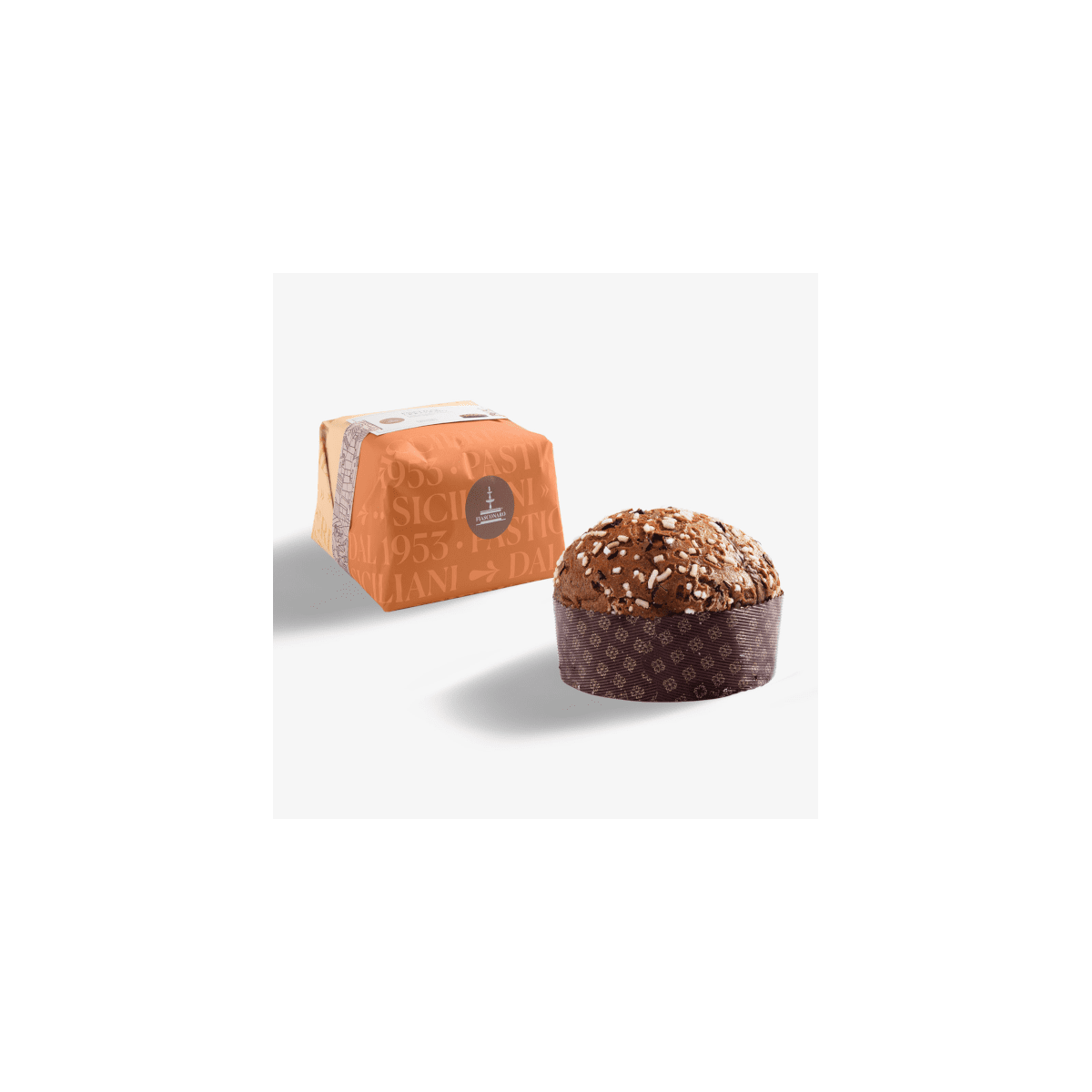 Fiasconaro al Cioccolato, Panettone con cioccolato e glassa, 1kg