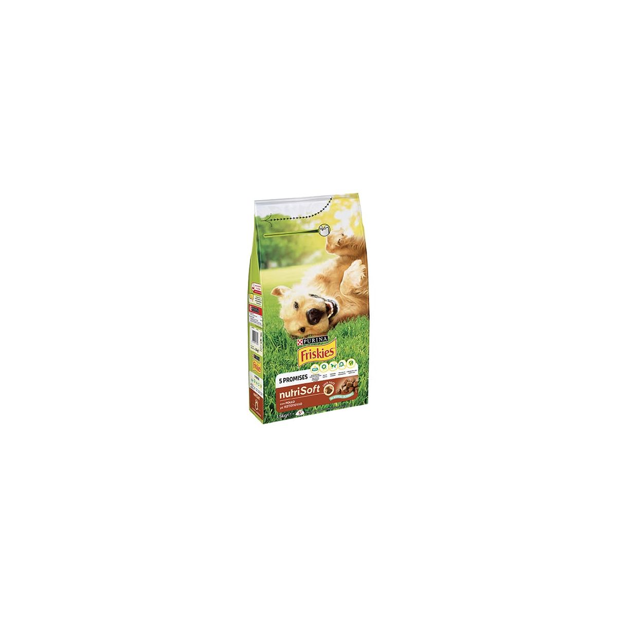 Friskies Crocchette Nutri Soft per Cane, con Pollo, 1.5 kg