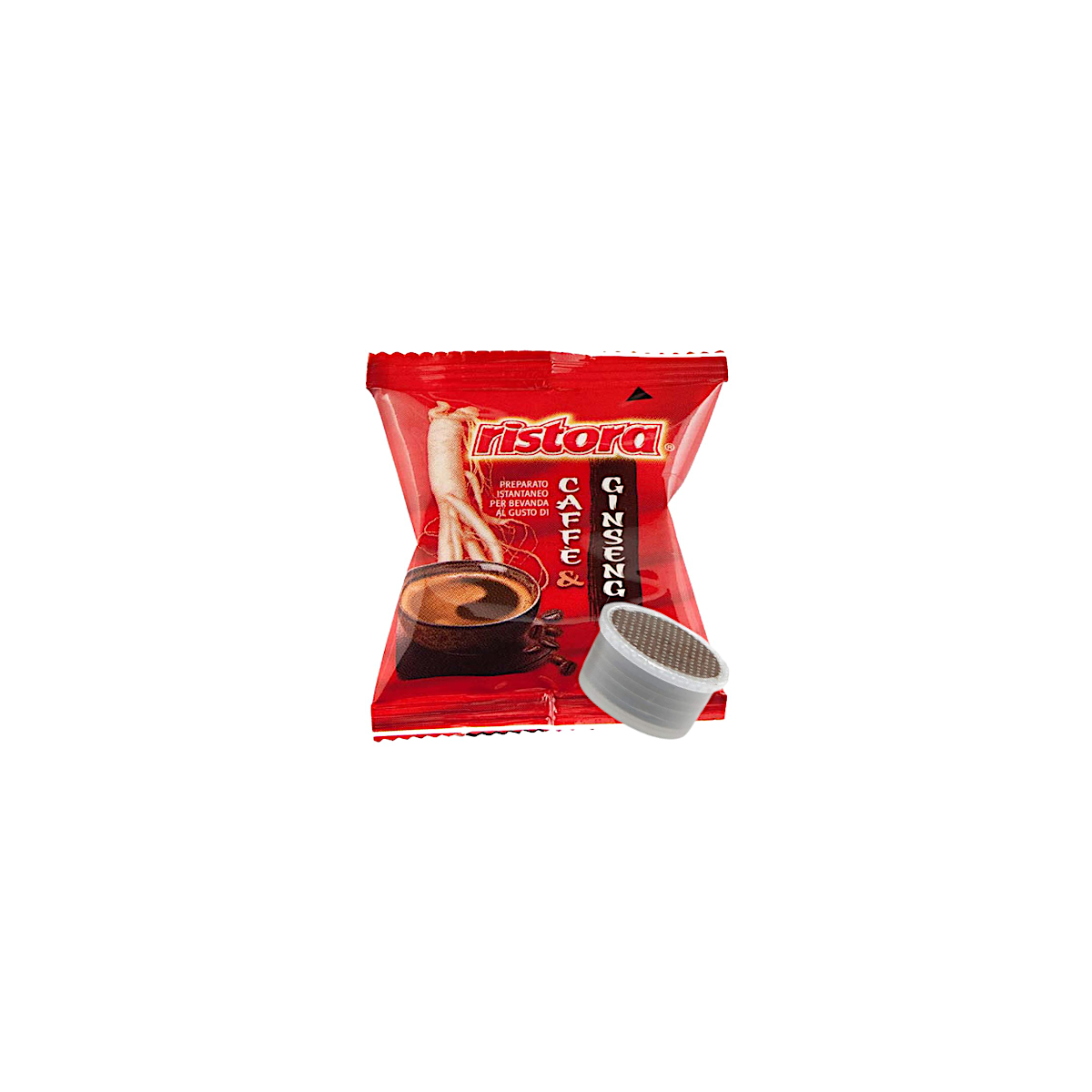 Ginseng Solubile Ristora in capsule compatibili Espresso Point, 25 pezzi